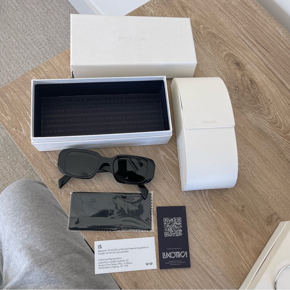 Prada Black Symbole Sunglasses